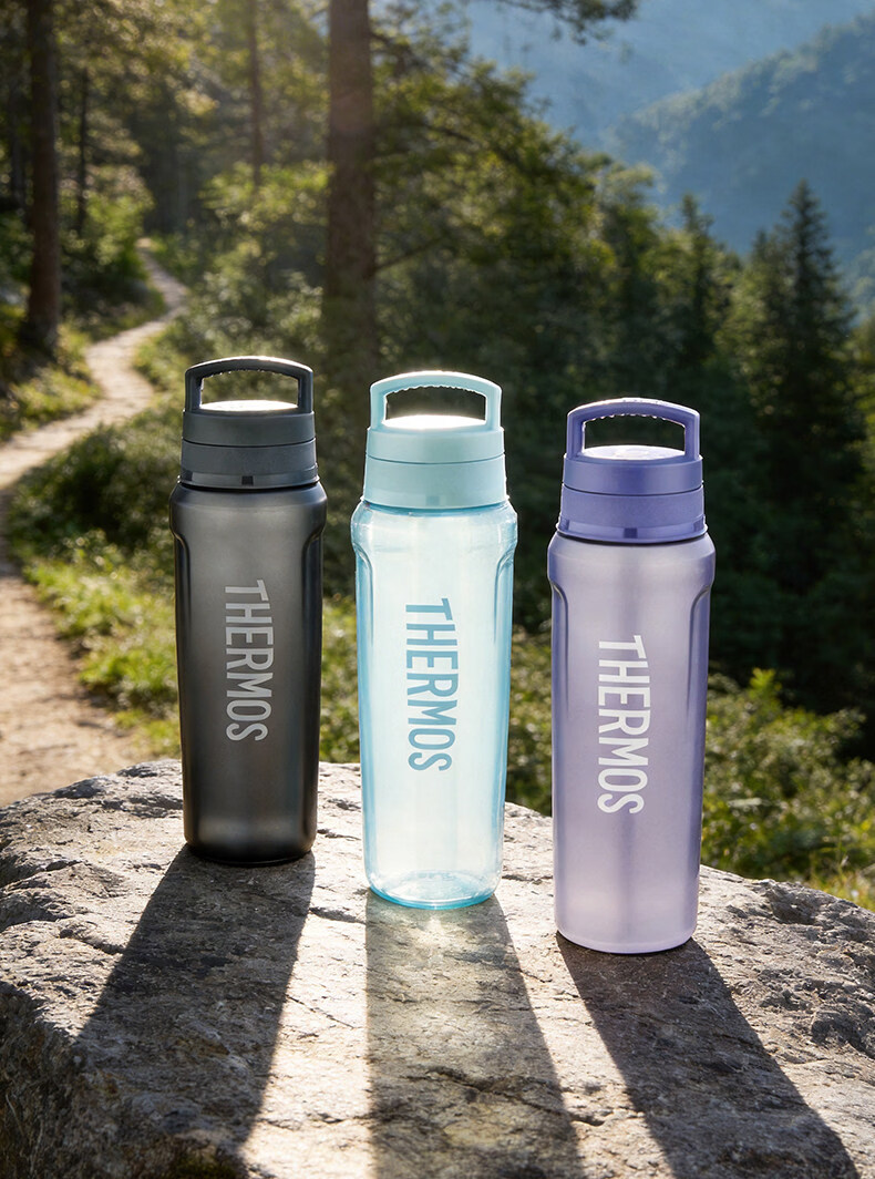 THERMOS Plastic Sports Water Bottle for Men, Women, and Children 950ML Large Capacity Shaker Cup TCEB-950 FB 5