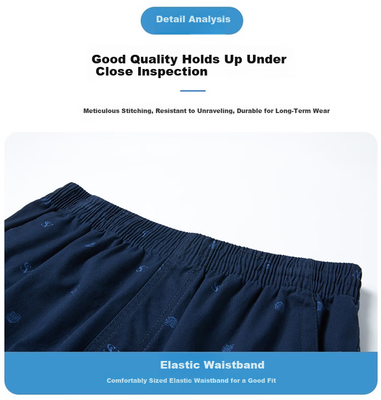 Pierre Cardin Men's Summer Casual Breathable Five-Point Outdoor Cool Stretch Sports Shorts Light Blue XL 4
