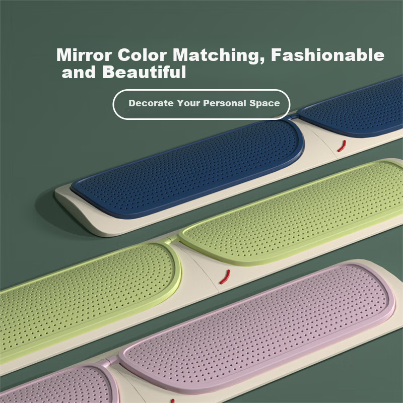 Naxianyu Air Conditioner Windshield Panel Anti-Direct Blow Patent Design Exclusive Color Mirror Color Series Pink 90cm NG-1
