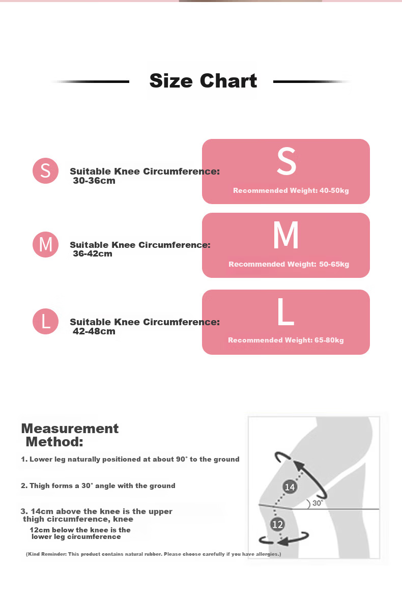 NAILEKESI N Sports Volleyball Knee Pads for Women Joint Protection Knee Brace Meniscus Patella Injury Support Badminton Running Gear 6