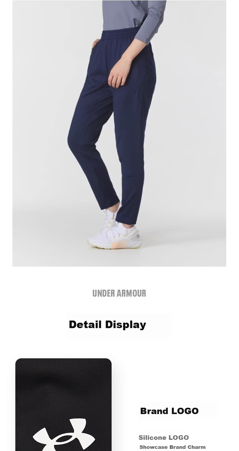 Under Armour Men's Summer New Quick-Dry Knit Sweatpants Straight-Leg Trendy Loose Casual Running Pants 13