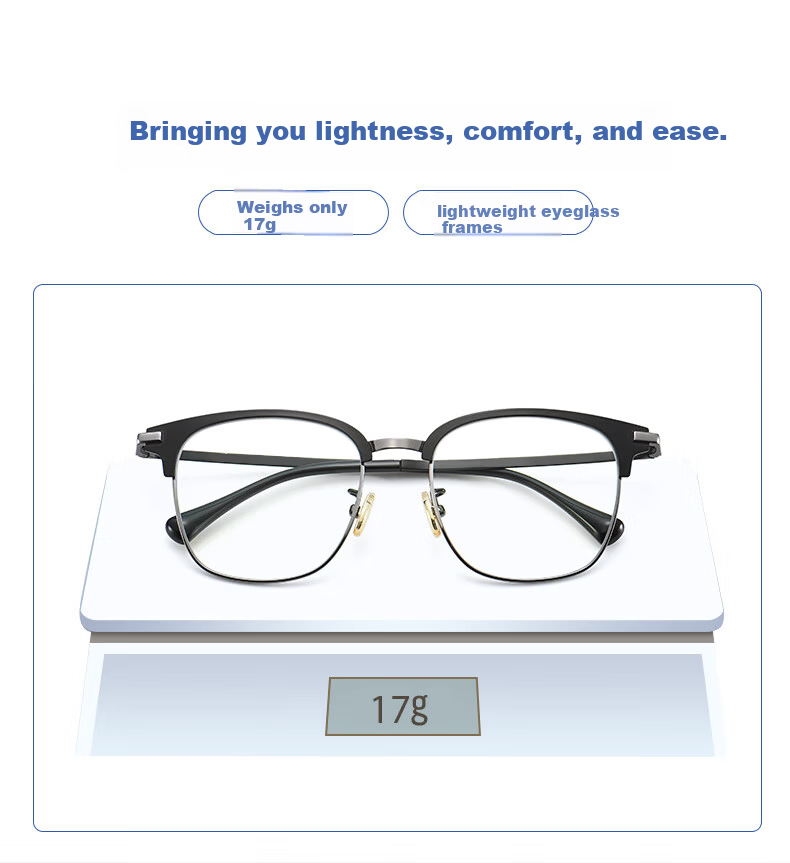 Volkswagen Germany Men's Reading Glasses High Definition Blue Light Blocking Genuine Imported Eyewear W58105-300 10