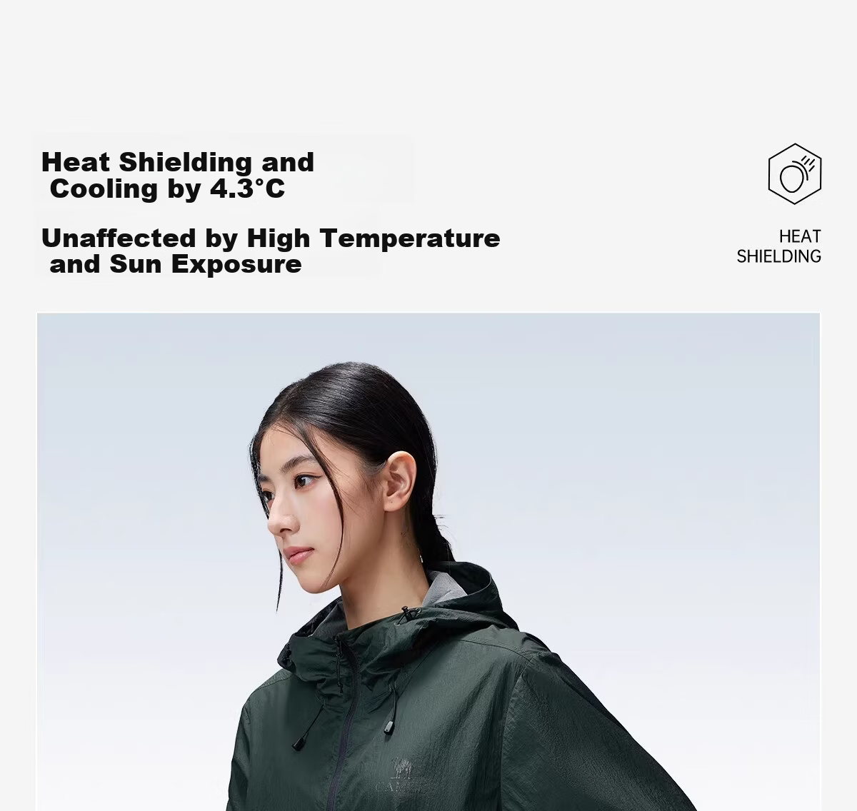 CAMEL [Wang Junkai Edition] 2026 Spring Summer Unisex Breathable Cooling Windproof Water-Repellent Sports Jacket 13