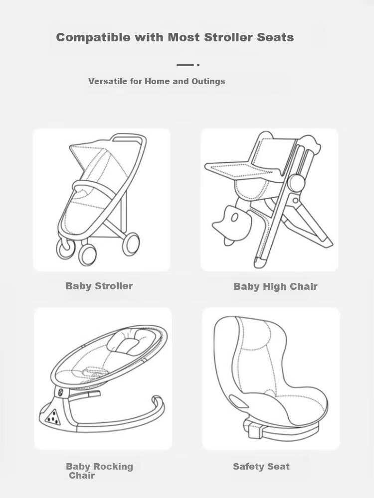 9i9 Baby Stroller Cooling Mat Ice Silk Seat Cushion Summer Thin Washable Universal A28 4