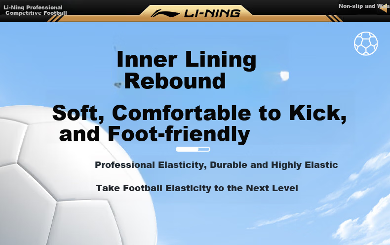 Li-Ning Football Size 4 Children's Standard Match Training Soccer Ball for Primary and Middle School Students Ages 3-12 19