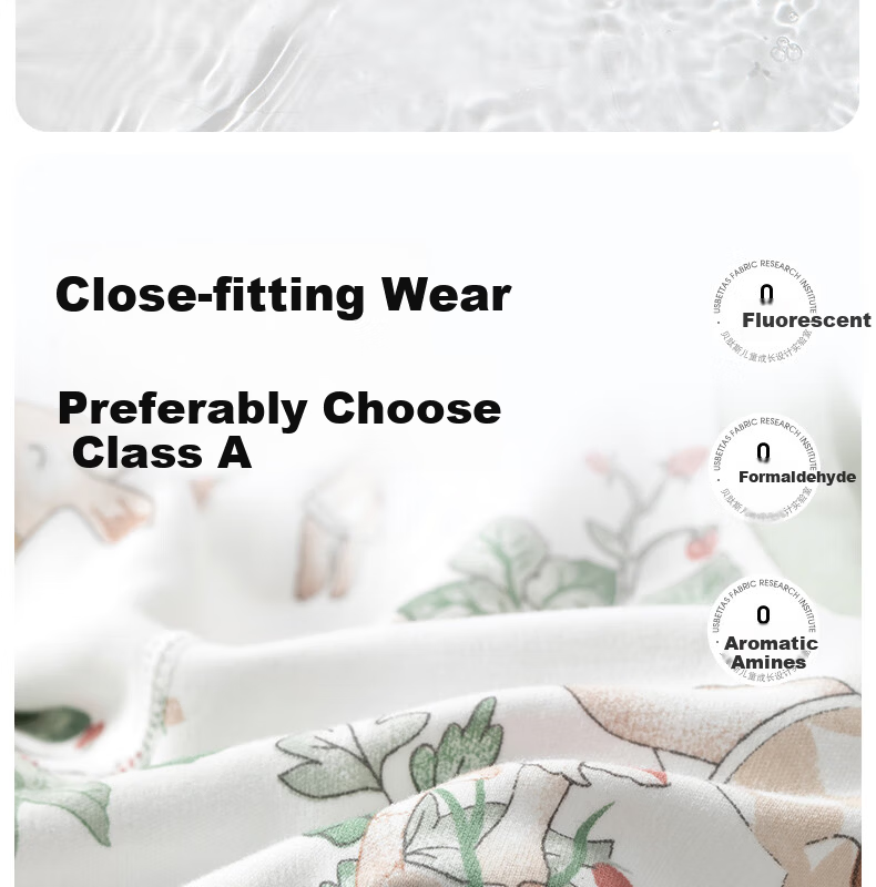 Beitaisi Children's Pajamas Spring And Autumn Style, Pure Cotton Baby Sleeping Bag, Boys Long-Sleeve Loungewear, Girls Split-Leg Sleepwear 5