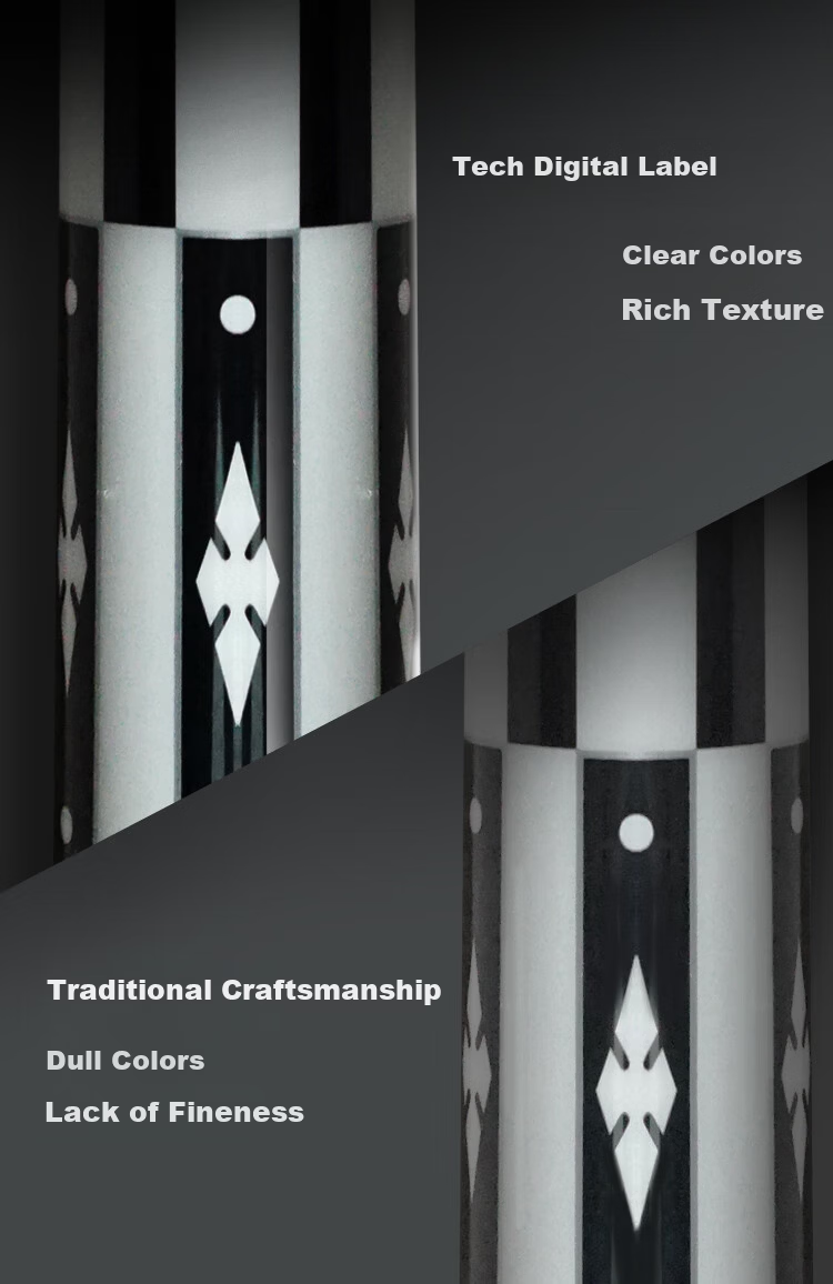 Dafni Billiard Cue Chinese and American Style 8-Ball 9-Ball Split Large Head Maple Cue Baiyinfu Second Generation 5