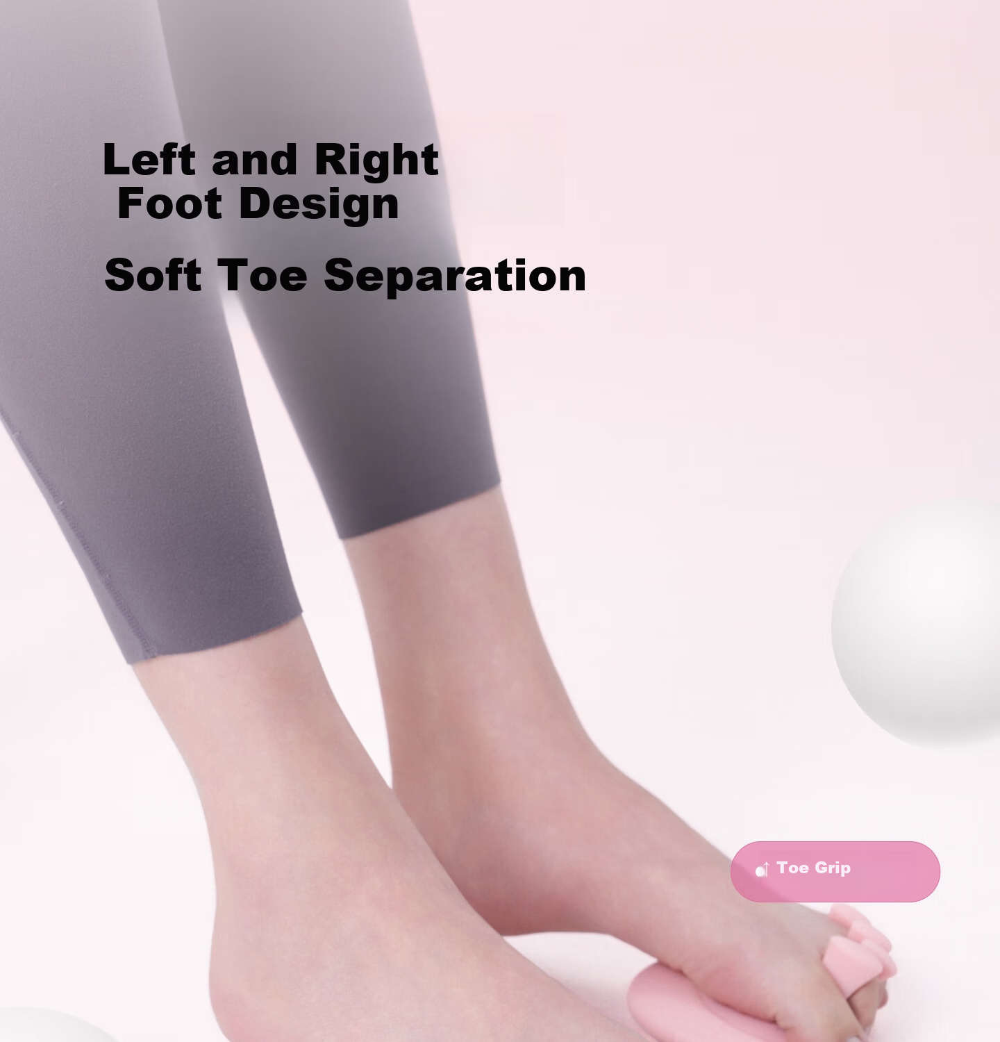 Keep Arch Trainer Leg Slimming Foot Exercise Flat Foot Correction Toe Valgus Aid Sakura Pink 22
