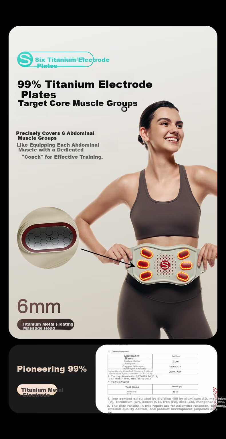 SKG K7 Upgraded Fat Shaker Waist and Abdomen Massager Slimming Belt Abdominal Muscle Stimulator Fat Burning Device 8