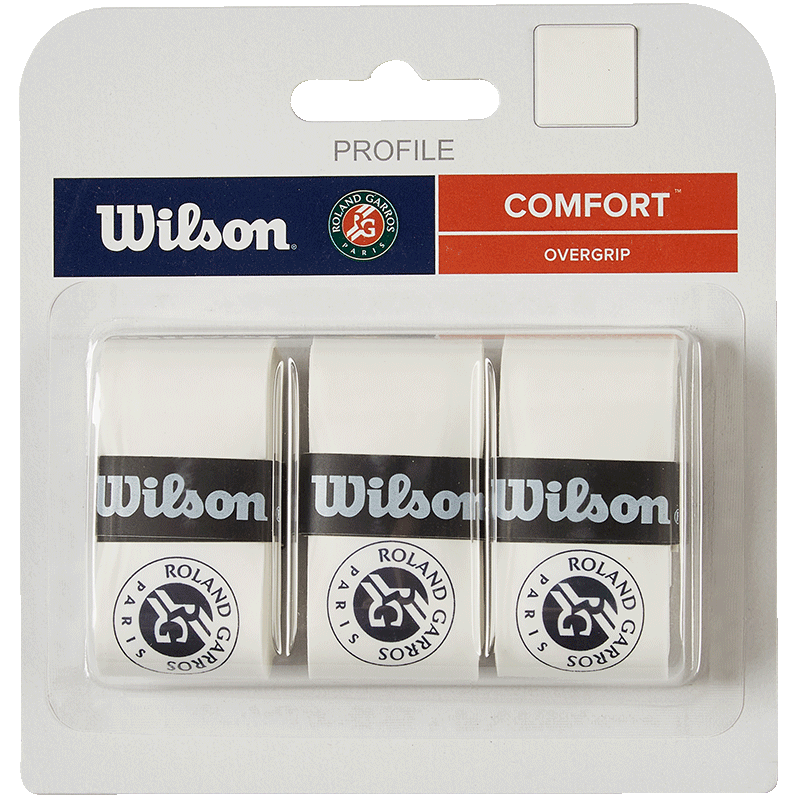 Wilson RG OVERGRIPS, French Open Co-Branded Sweat-Absorbing Grip Tape, Dry Hand Grip