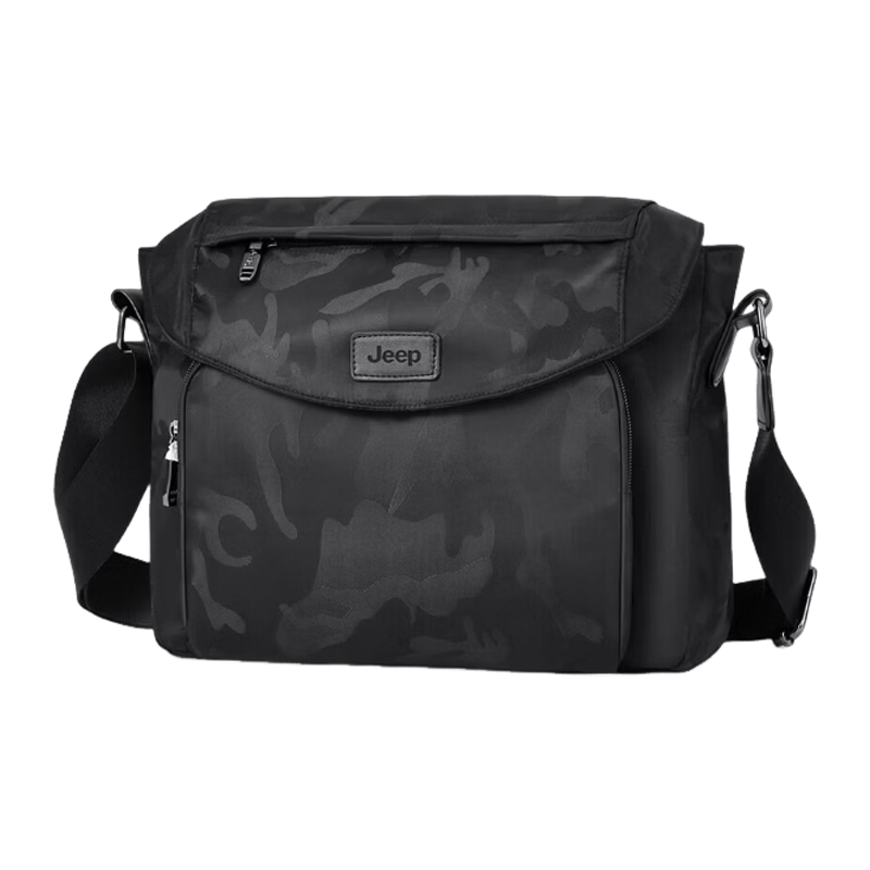 JEEP Men's High-End Crossbody Bag New Large Capacity Shoulder Bag Business Commuting Outdoor Travel Camouflage Small Backpack