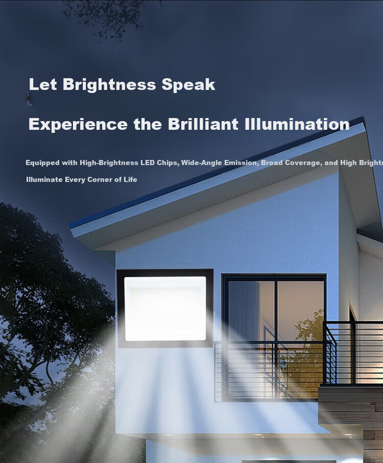 ROLin LED Floodlight Outdoor Lighting Spotlight Garden Lamp Yard Light Outdoor Construction Site Light IP66 50W 2