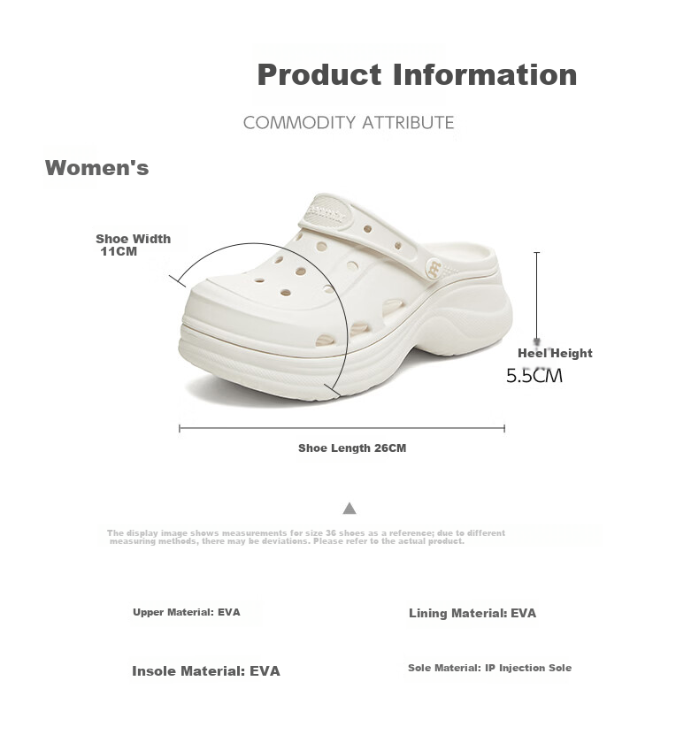 Tianmeiyi Hou Minghao Song Zuer Style Shell Hole Thick Sole Height Increasing Sandals Unisex Summer Beach Slippers 20