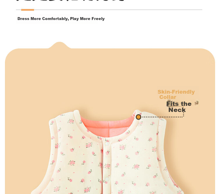 Badibadi Spring and Autumn Baby Toddler Quilted Vest Thickened Warm Inner Wear Outerwear Dinosaur Print Size 80 9