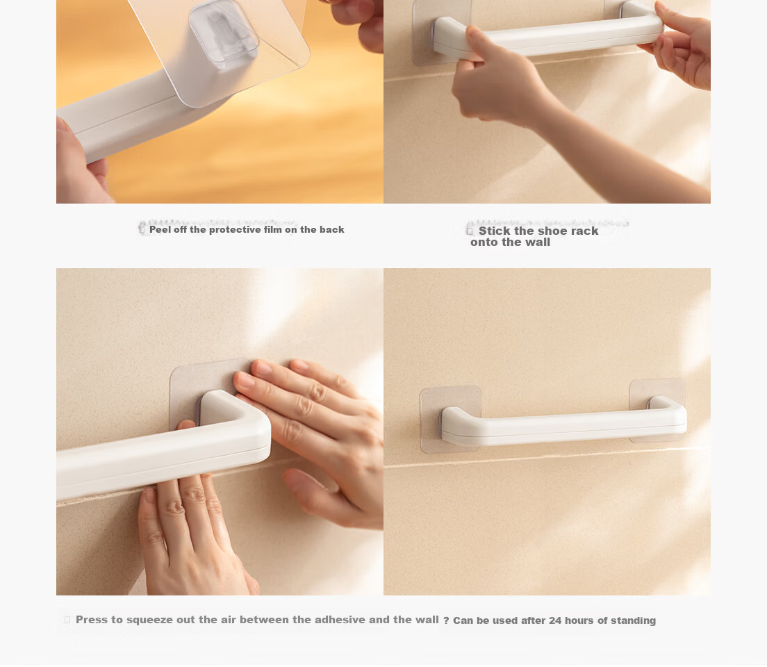 Lanjiaoluo Toothbrush Holder, Bathroom Wall-Mounted without Drilling, Bathroom Toothbrush Rack + Mouthwash Cup 21