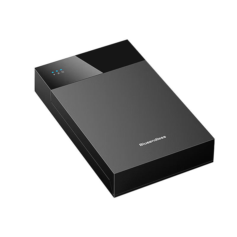 Lanshuo 2.5/3.5 Inch External SATA HDD Enclosure 5Gbps ABS Case SSD Screwless Installation 12V2A Power Supply