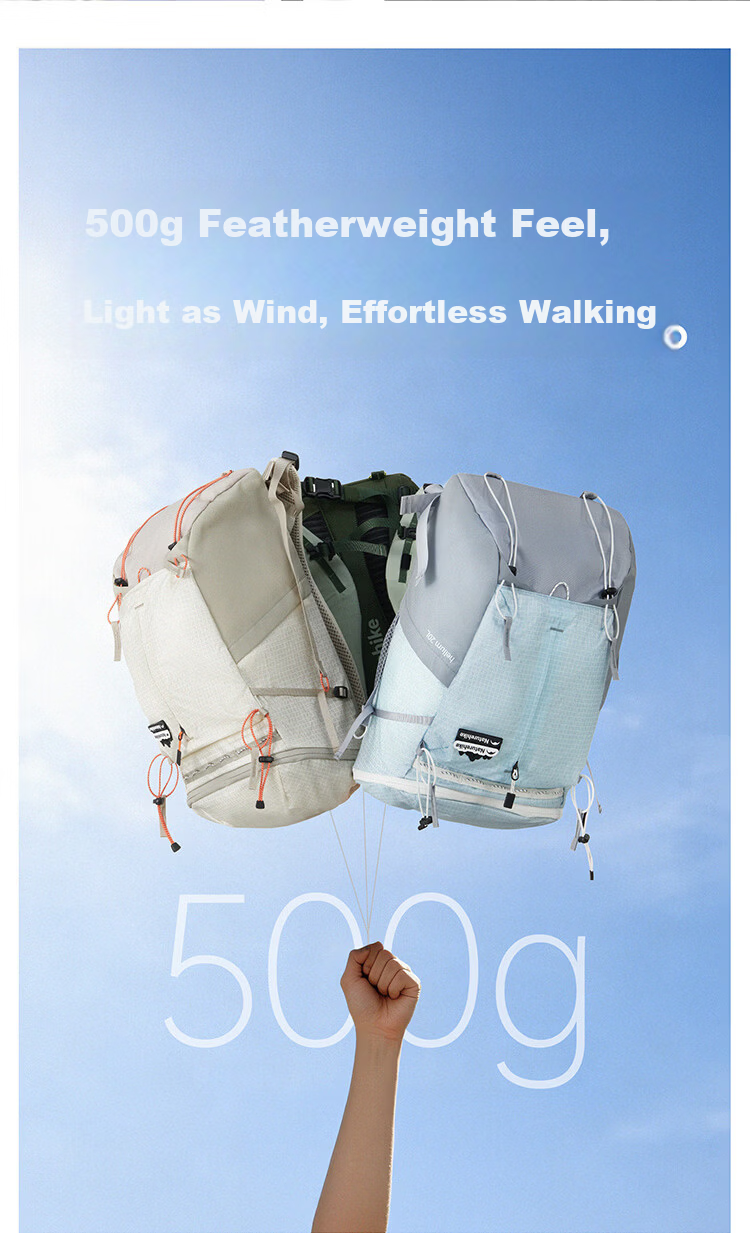 Naturehike Nuoke Helium 20L Ultralight Hiking Backpack Lightweight Outdoor Travel Daypack for Men and Women 2