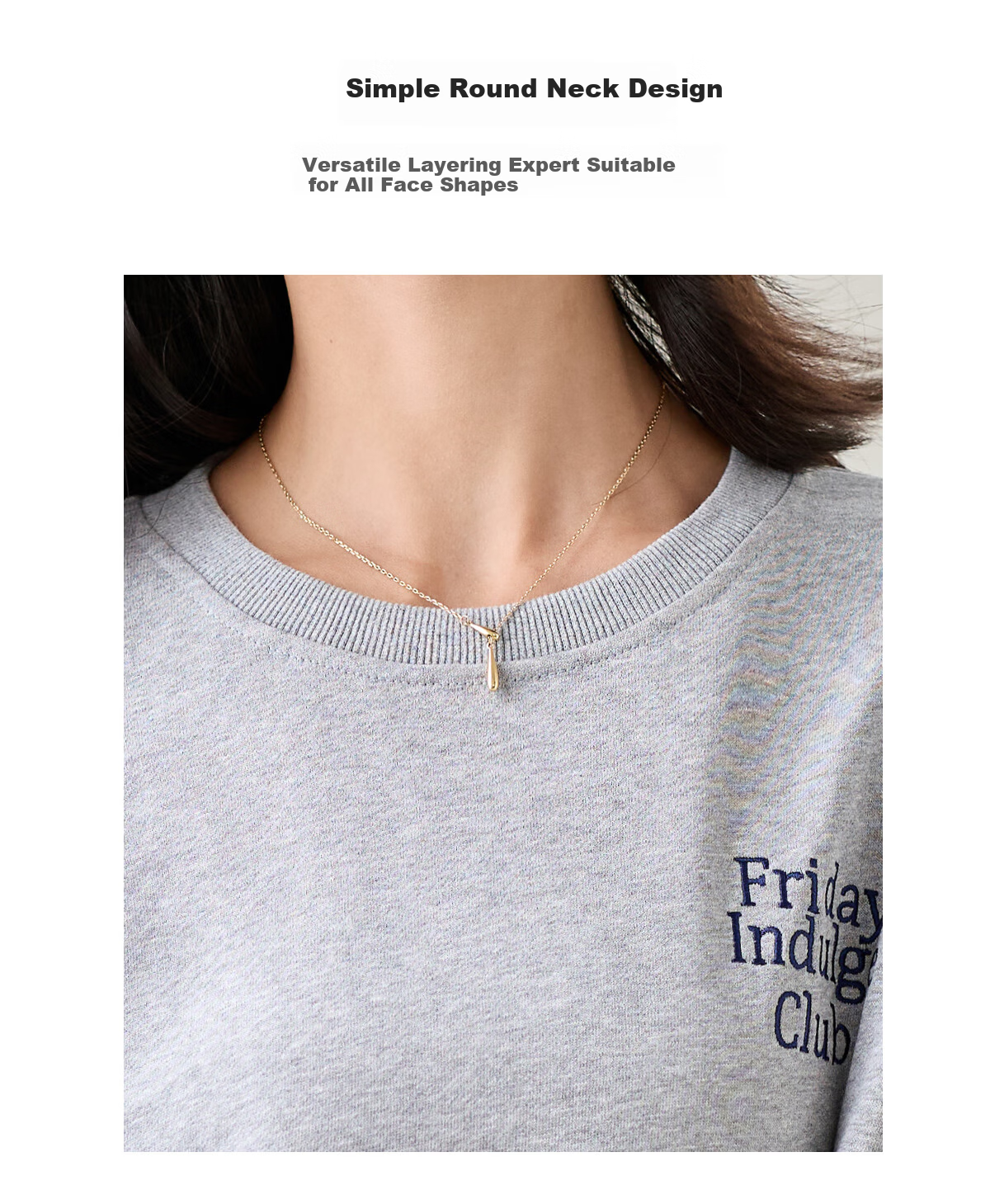 Chushen Spring and Autumn Crew Neck Sweatshirt Women Wilderness Mallard Casual Letter Embroidery Long Sleeve Top S143W1009 4