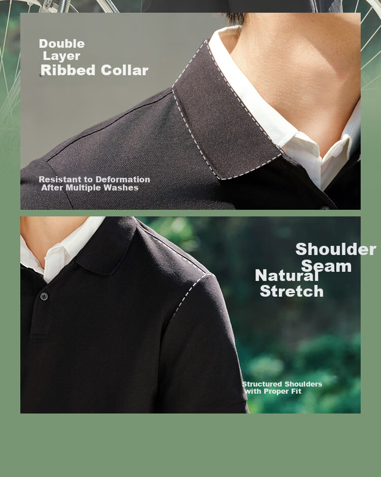 Semir Wang Anyu Mall Same Style | Men's Polo Shirt 26 Summer Collared Knit Quick-Dry Top 101326115101 9
