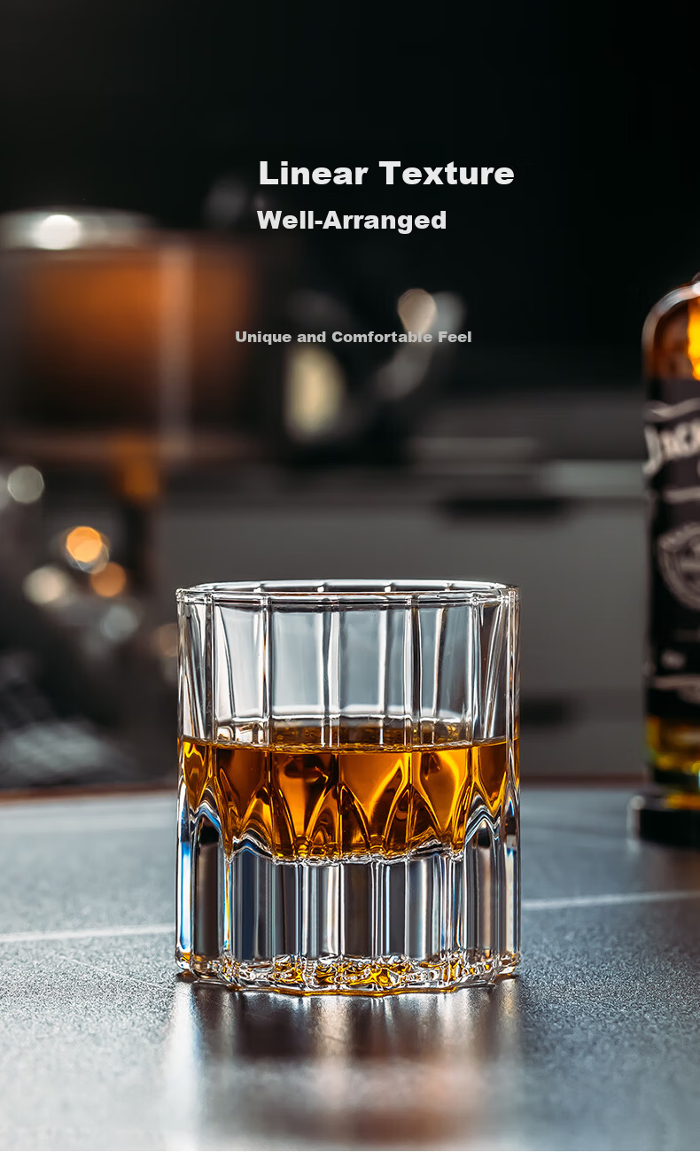 CRISTALGLASS Premium Luxury Whiskey Glass Set Edokiriko Crystal Glass Home Barware Beer Glasses 5