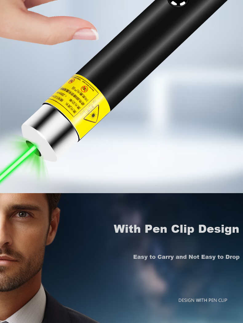 MOTIE Laser Pointer, Desert Star Pointer, Green Light Long-Range High-Power Laser Light, Laser Star Pointer, LED LCD Screen Compatible, Rechargeable, for Construction Sites And Industrial Use, M801 10