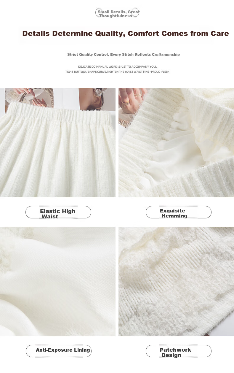 Langsha Plush Accordion Pleated Skirt Sweet Elegant Lace Splice Skirt 2026 Early Spring New Gentle Fairy Cake Skirt 5