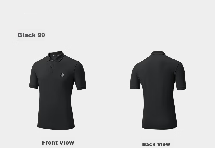 HLA Hailan Home Men's Short Sleeve Polo 26 Summer Sports Cooling Moisture-Wicking Shirt 9