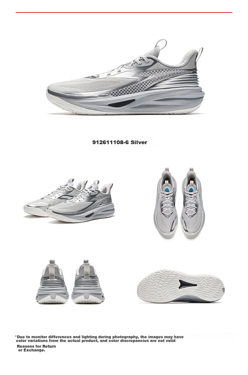 Anta Chasing Light Carbon Plate Basketball Shoes Lightweight Non-Slip Durable Shock Absorption Professional Low-Cut Guard Sneakers 30
