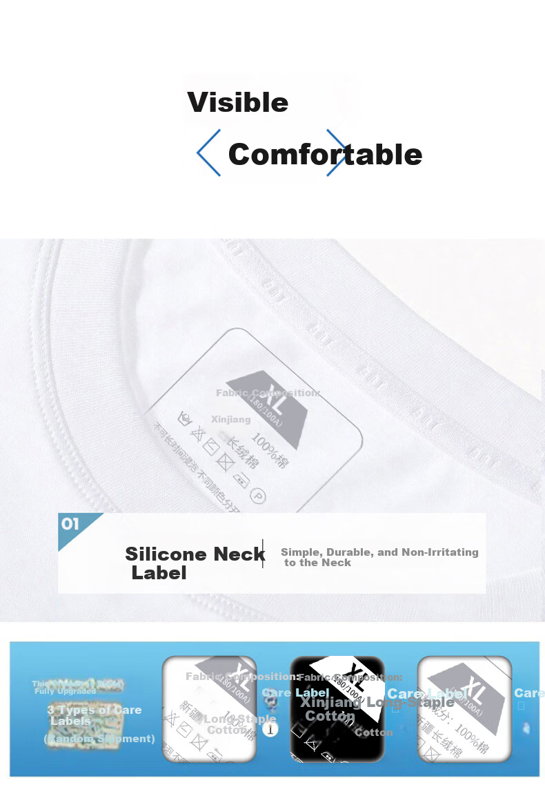 LangSha Men's Short Sleeve Vest Pure Cotton Round Neck Simple Skin-Friendly Autumn Winter Solid Color Base Shirt 15