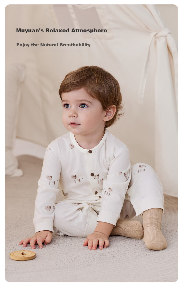 Babylove Baby Romper Spring and Autumn Cotton Newborn Unisex Long Sleeve Bodysuit Crawling Suit 5