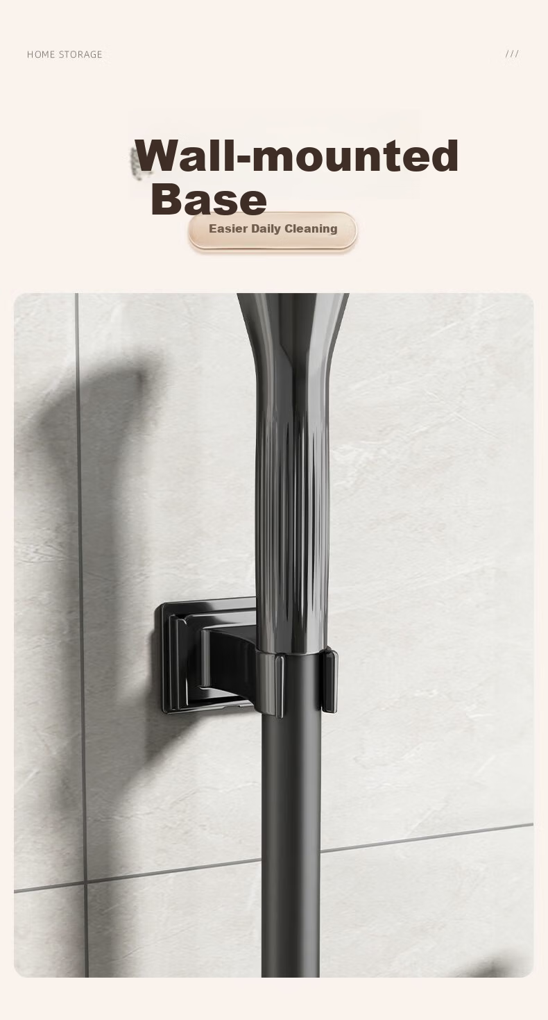 MUYA Toilet Brush Squat Pan Brush S-Shaped Short Wall-Mounted Bathroom Toilet Cleaner No Dead Angle Cleaning Tool 13