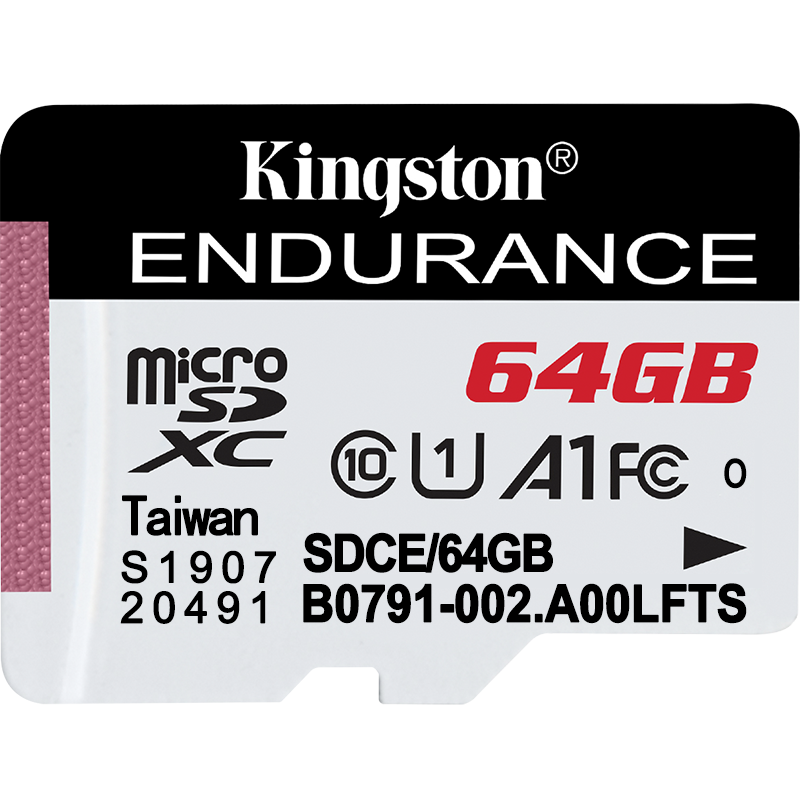 Kingston 64GB U1 A1 Switch Memory Card with Read Speed of 95MB/s, TF (MicroSD) Storage Card for Dash Cams & Home Surveillance Cameras