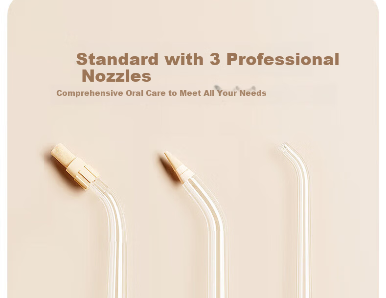 JIMOK German Portable Oral Irrigator Dental Cleaner Efficient Non-Bleeding Orthodontic Special Women's Day Gift S2 Gradient Pink 18