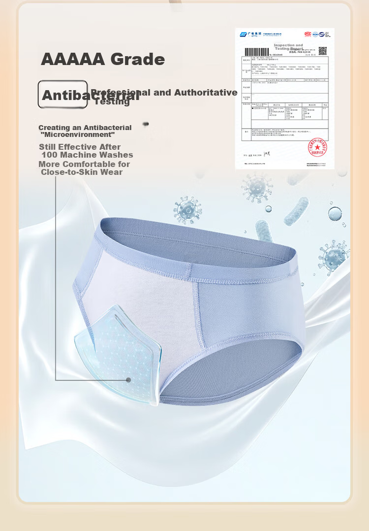 THREEGUN Kids Cotton Antibacterial 5A Crotch Boys Briefs (3-Pack) Dinosaur Set Size 140 3