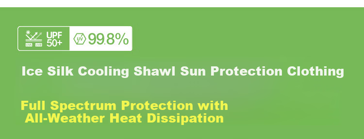 Beneunder Women's Sunscreen Jacket UV Protection Summer Breathable Ice Thin Cool Shawl Coat Blue M Size 1