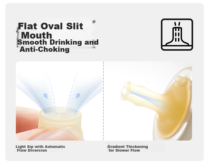 Huang Chong Easy Suck Training Drinking Cup Baby Straw Bottle 4+ Months Anti-Choke Duckbill Milk Cup 160ml 10