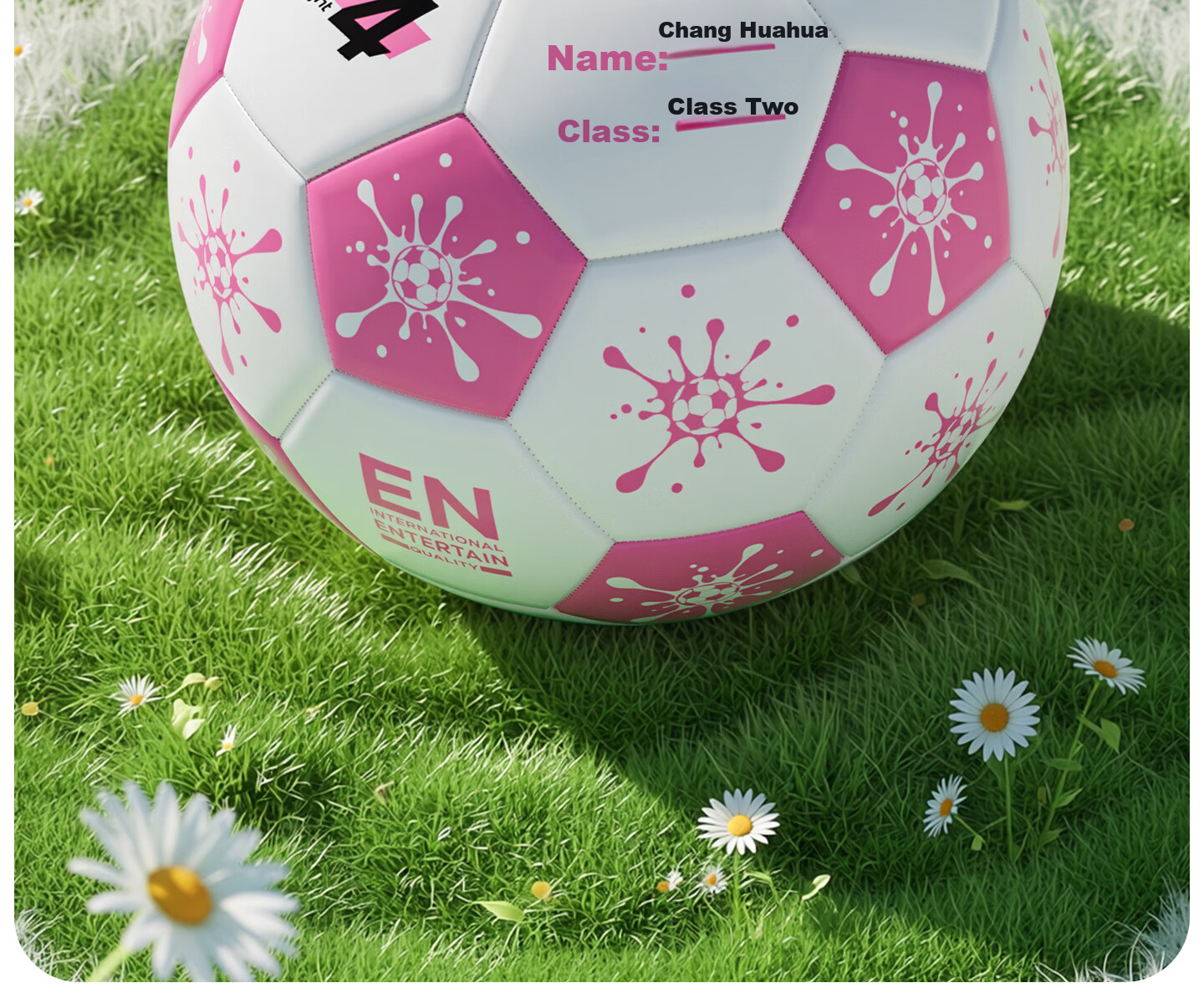 Li-Ning No.4 Football for Children and Primary School Students, Ages 3-6-12, Standard Match and Training Ball for Middle School Entrance Exam, Youth Soccer Ball 5
