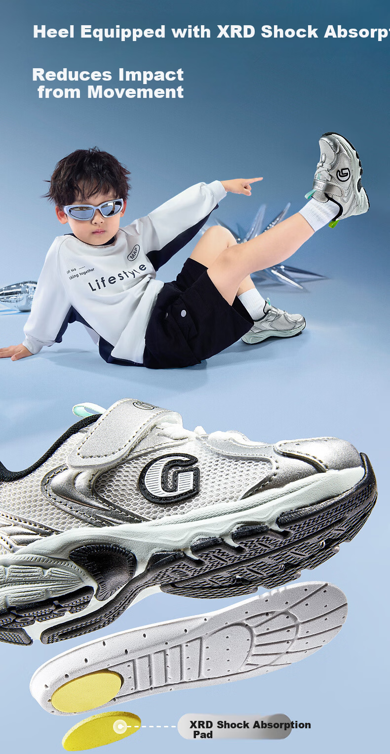 Ginoble Children's Walking Shoes 2026 Summer Breathable Mesh Shoes for Boys and Girls Ages 1-5 GW1889 Lightweight Pink 5