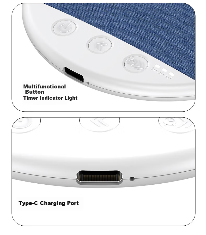EZHK 2026 New Ultra-Thin Bone Conduction Sleep Sound Speaker Bluetooth Pillow Speaker Sleep Aid Device Bedside Headphone Pillow Music Player 20