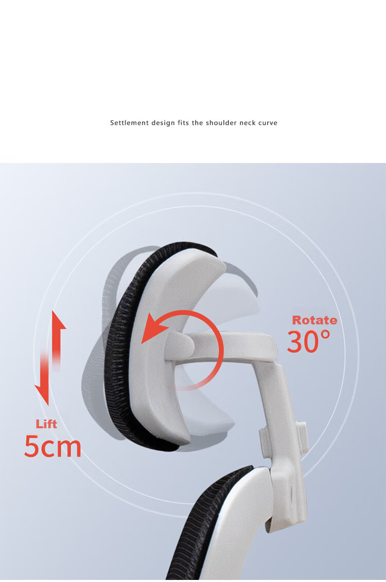 Warner New Computer Chair Comfortable Office Chair Ergonomic Backrest Study Chair for Dormitory University Students Home Use BG371 8