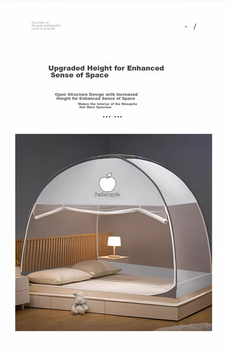 AVIVI Class A Student Mosquito Net Dormitory, Mongolian Pack Mosquito Net, Double Door, 1.2 Meters, Apple [Suitable for Both Upper And Lower Bunks] 12
