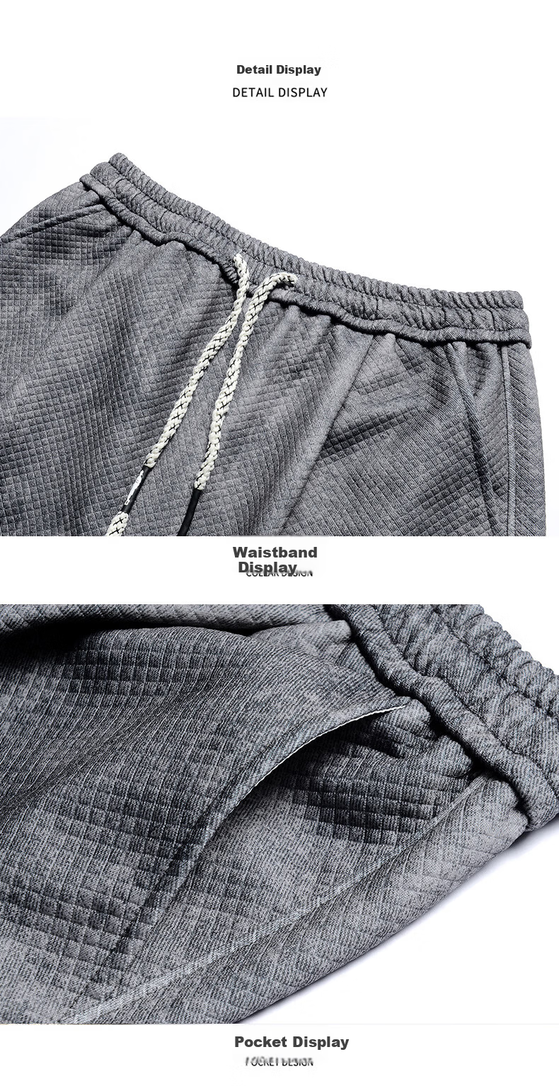 MiiOW Men's Summer Outdoor Sports Breathable Loose Fit Casual Five-Point Beach Shorts Apricot Gray M 10