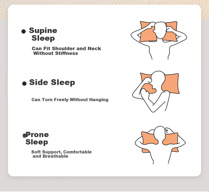 Jinhao A-Class 100% Cotton Children's Pillow Kindergarten Neck Support Pillow Core 450g Natural Color Suitable for 40*60cm Pillowcase 7
