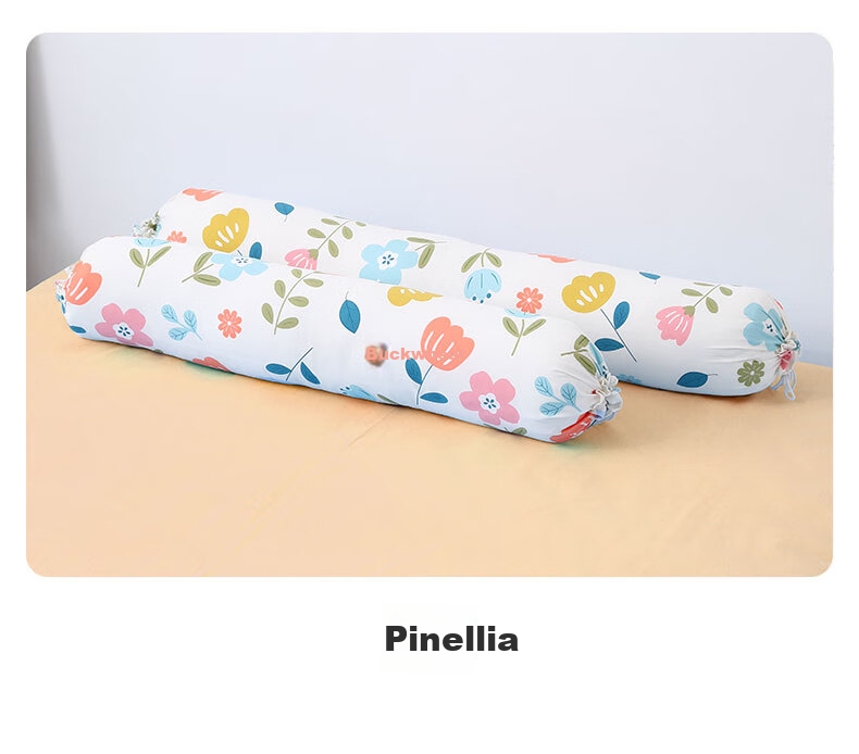 Jinhao 100% Cotton Antibacterial Candy Body Pillow Long Bolster Side Sleep Leg Hugging Pillow Removable Washable 1.1m Banxia 7
