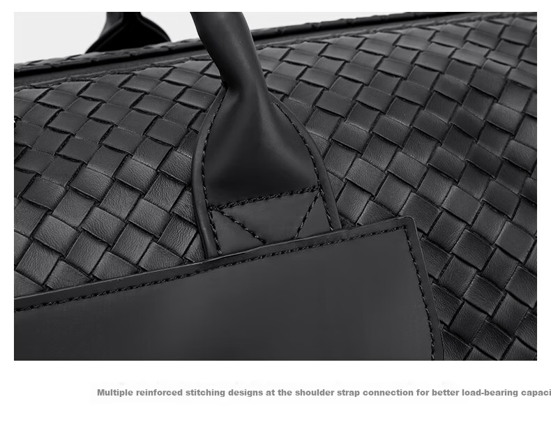MARK FAIRWHALE Woven Durable Casual Handheld Gym Luggage Bag Simple High-Quality Large Travel Bag 8