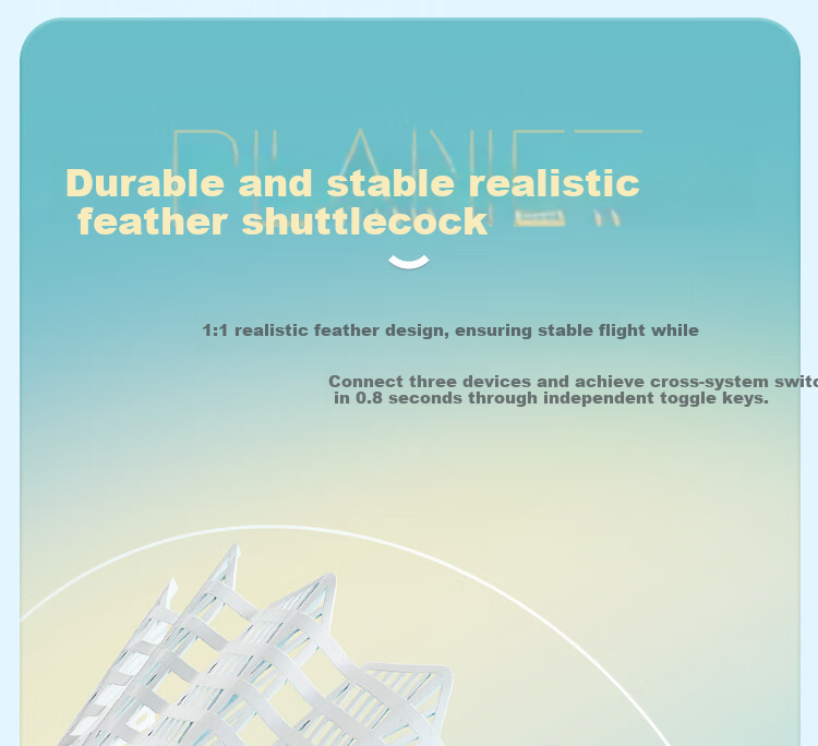 Peak Badminton Authentic Nylon Shuttlecocks High Elastic Durable Indoor Outdoor Windproof Training Competition 6-Pack Realistic Feathers 11