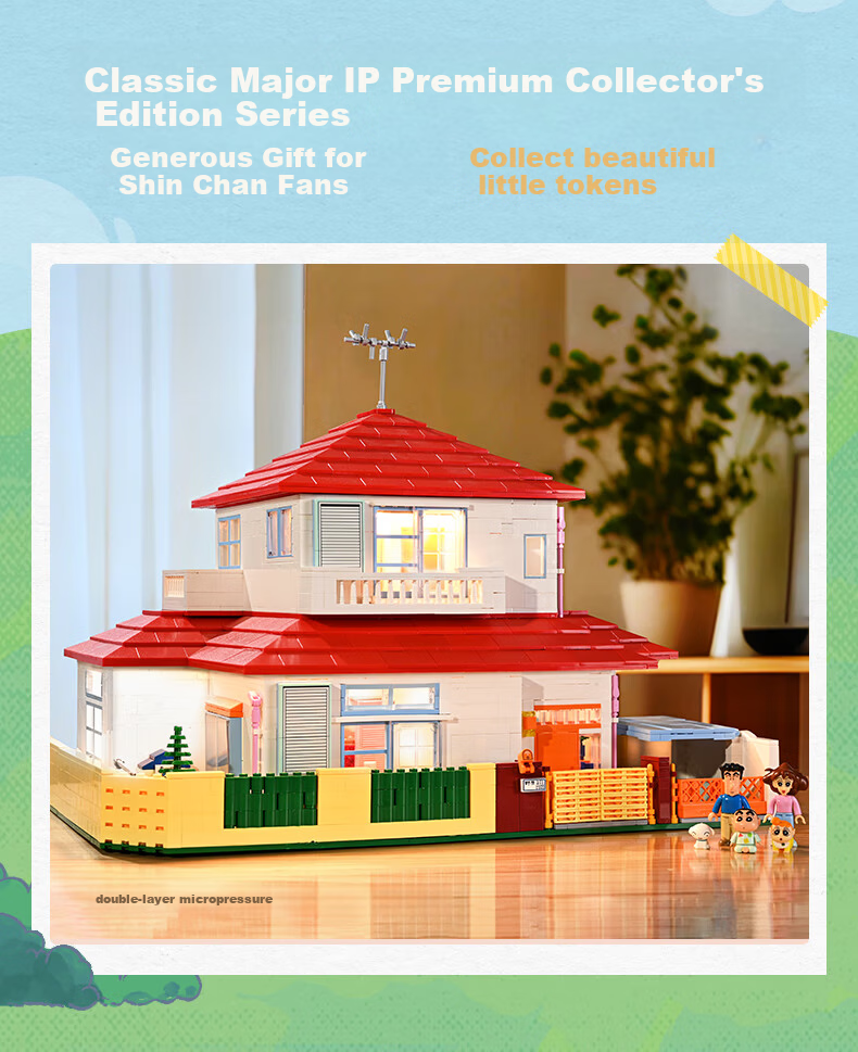 Keeppley Building Blocks Toy Small Particles Crayon Shin-chan Zoo Series Trendy Birthday Gift Koala Friend 18