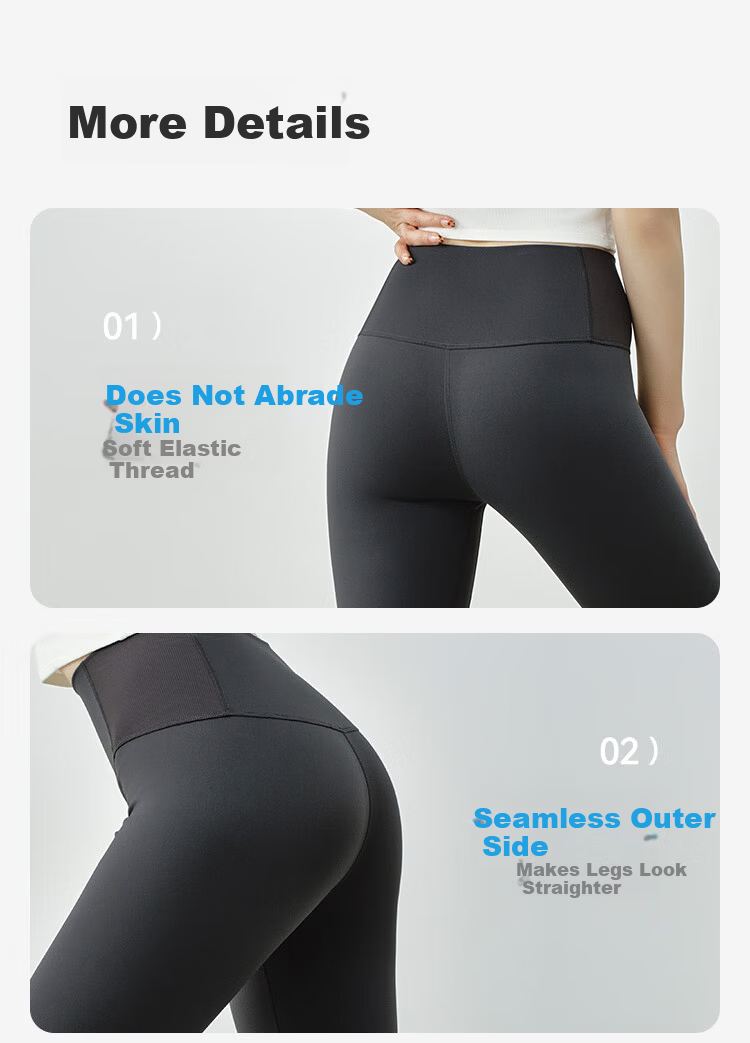 JD Jingzao Sharkskin High-Waist Tummy Control Leggings for Women 2026 Spring Slim Fit Yoga Pants Black XS 9