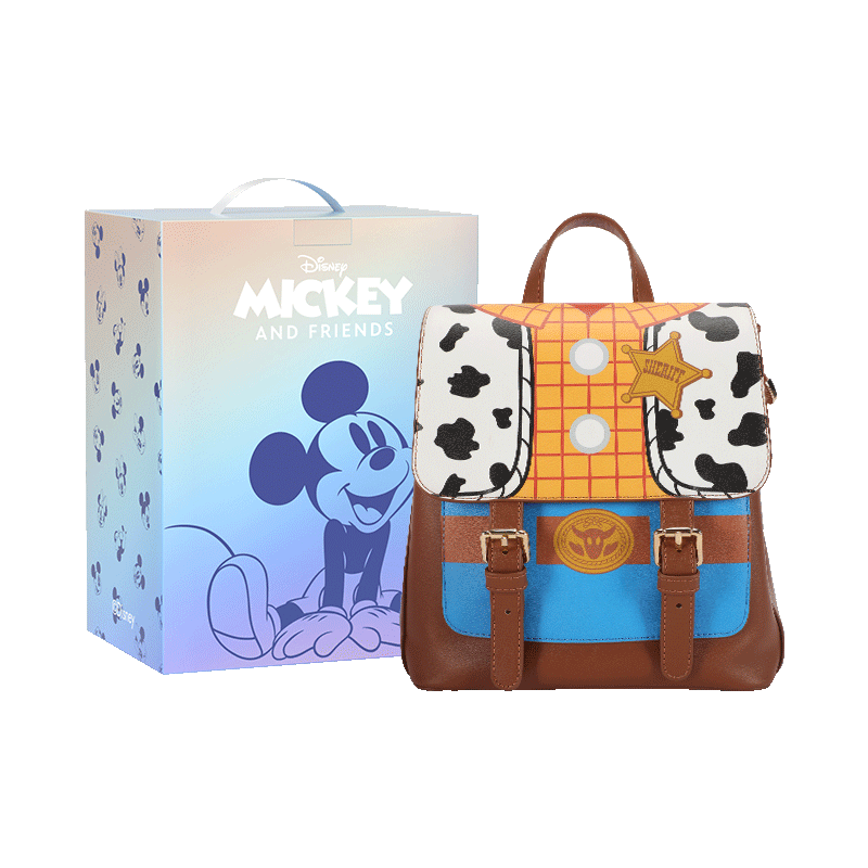 Disney Women's Backpack Fashionable Girls' Shoulder Bag Birthday Gift Box