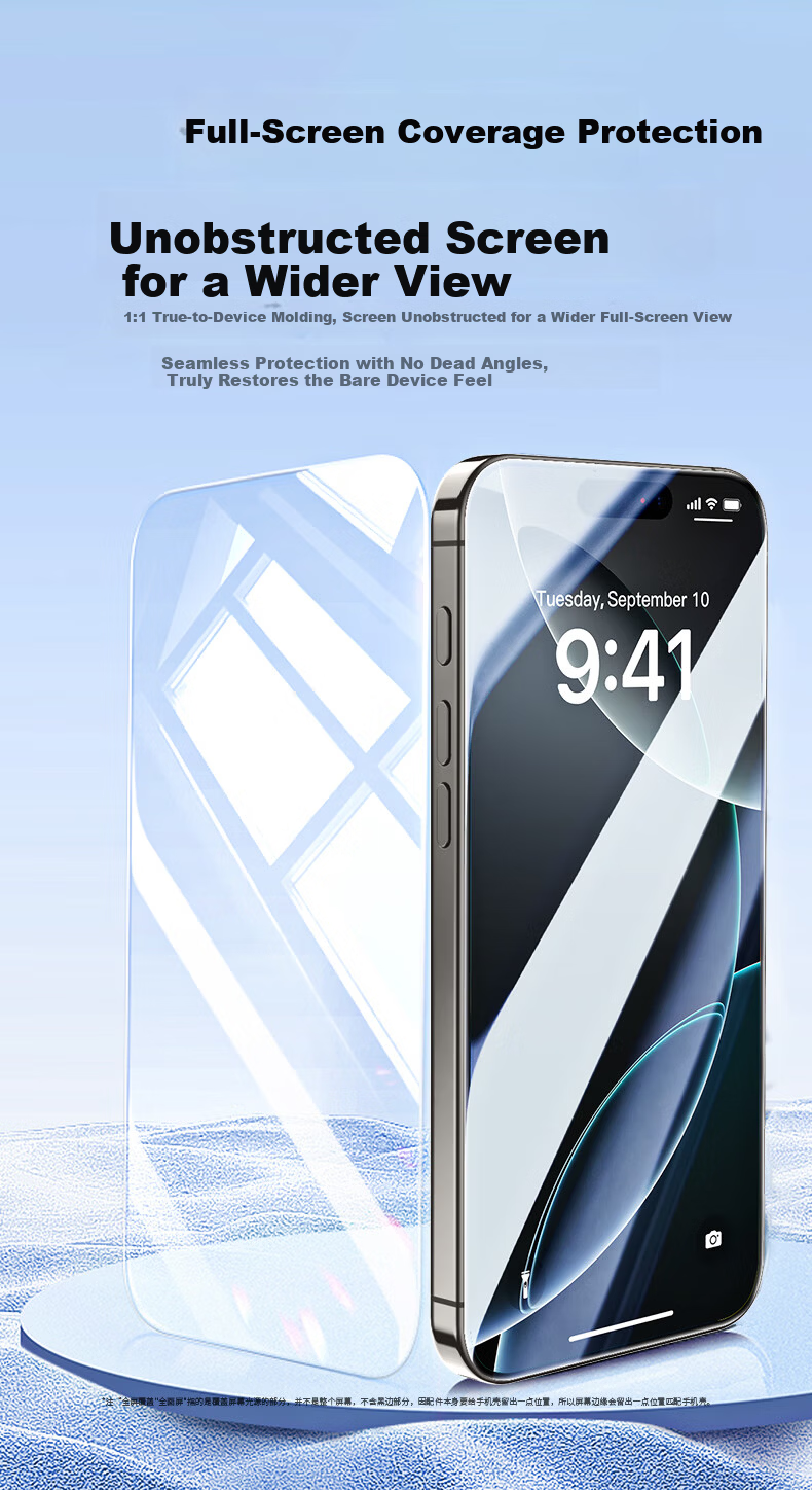 Smorss 2-Pack 30° Privacy Screen Protector for Apple iPhone 17 Pro Full Coverage Tempered Glass Anti-Peeping Dustproof Drop Resistant Anti-Fingerprint 2